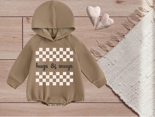 Hugs & Snugs | Hoodie Bodysuit